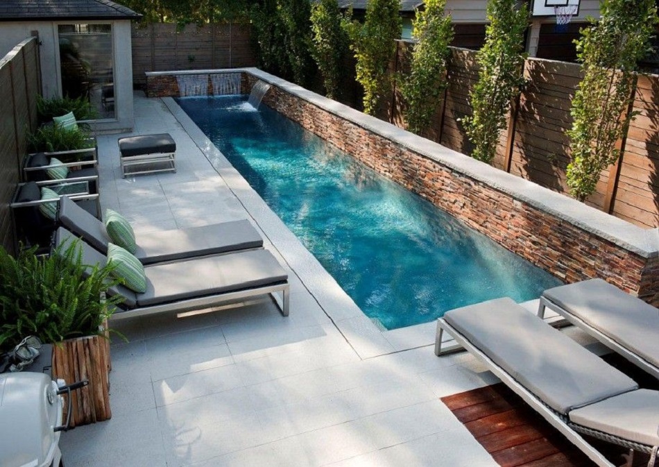 ¿Cómo debe ser una piscina para un Jardín Pequeño?