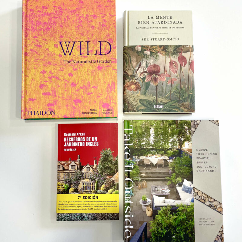 4 libros jardinera paisajismo